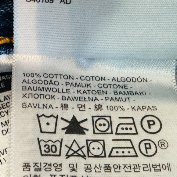 Levis 505 Jeans Mens 30x30 Blue Medium Wash Straight Leg Mid Rise Denim - Picture 5 of 9